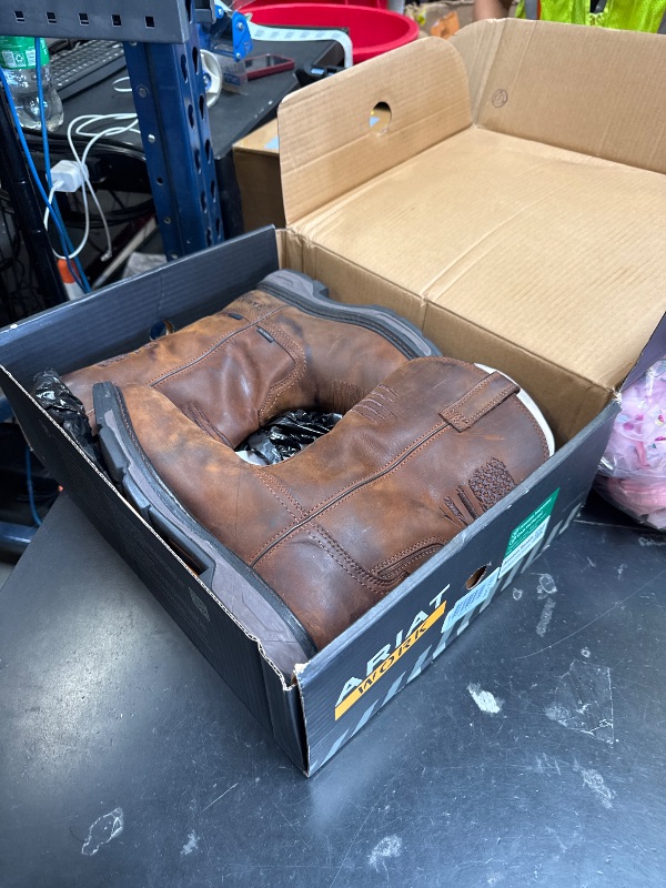 Photo 1 of ARIAT Men's WorkHog XT Patriot Waterproof Safety Toe Boots
