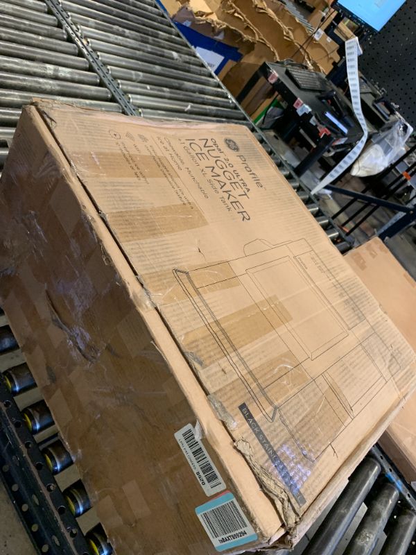 Photo 1 of GE Profile Opal Ultra, Countertop Nugget Ice Maker, 1 Gal XL Side Tank, *Amazon Exclusive*, 38 lbs/Day, Pebble Pellet Crushed Ice Machine, WiFi Black Stainless Steel