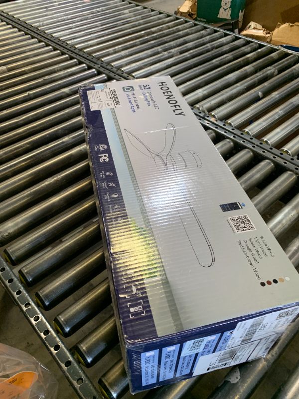 Photo 1 of Hoenofly 52" Smart Low Profile Ceiling Fan