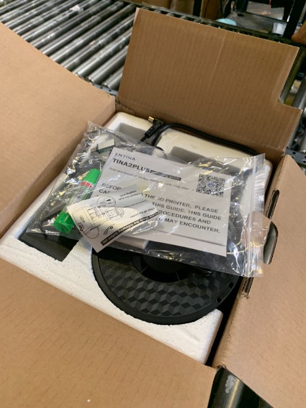 Photo 1 of Entina Tina2 Plus 250mm/s Fast 3D Printer for Kids & Beginners, WiFi Print
Fully Assembled, Auto Leveling, Quiet Printing, PEI Build Plate and Open-Source Support for Easy Home, School and STEM Use.