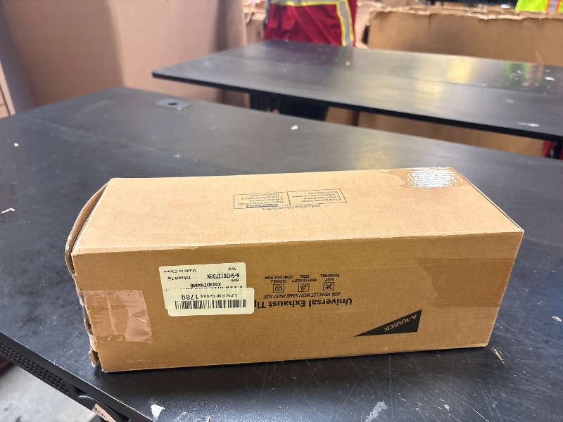 Photo 1 of A-KARCK Turn Down Exhaust Tip - 3" Inlet, Black