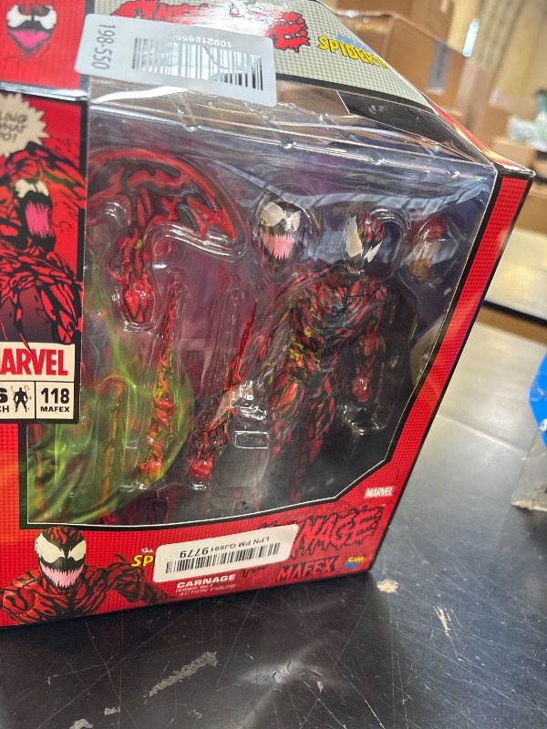 Photo 1 of Medicom Toy Mafex Carnage Comic Ver. 160mm Action Figure