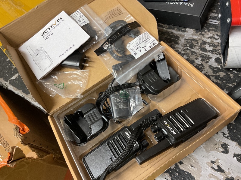 Photo 1 of Retevis RT68 Adults Walkie Talkies, Portable FRS Two-Way Radios (10 Pack)