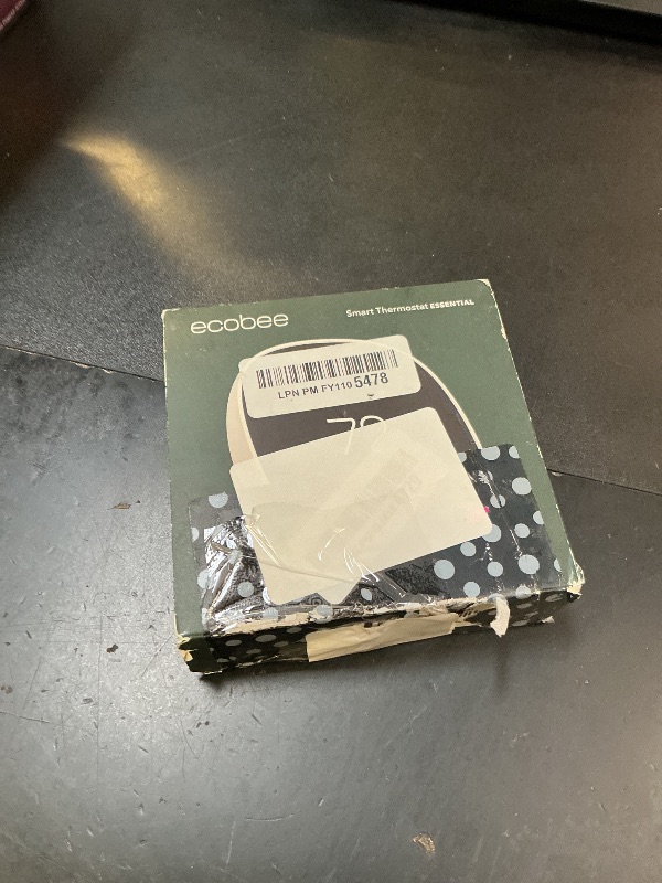 Photo 1 of ecobee Smart Thermostat Essential - WiFi, Energy Star Certified