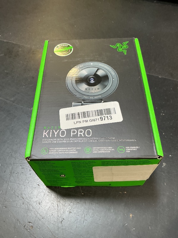 Photo 1 of Razer Kiyo Pro Webcam - 1080p 60FPS HDR