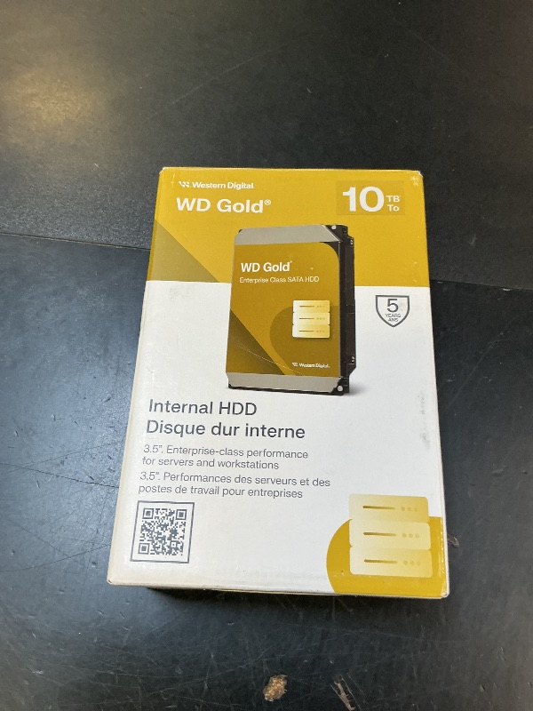 Photo 1 of Western Digital 10TB WD Gold Internal Hard Drive