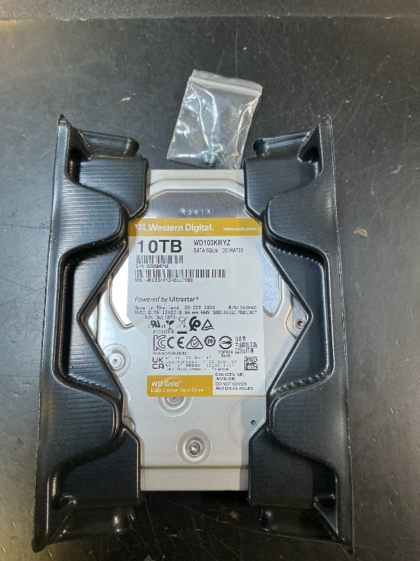 Photo 1 of Western Digital 10TB WD Gold Internal Hard Drive