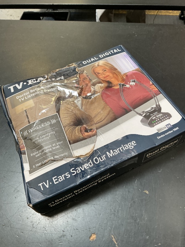 Photo 1 of TV Ears Improved Dual Digital Wireless Headset System