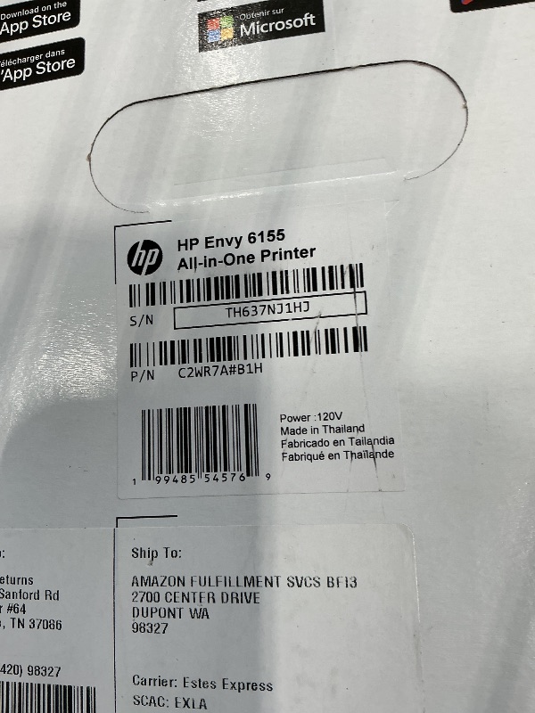 Photo 1 of HP Envy 6155 All-in-One Inkjet Printer