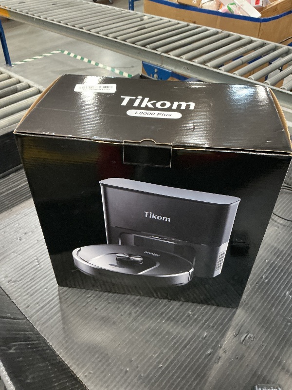 Photo 1 of Tikom Robot Vacuum and Mop with Self-Emptying Base