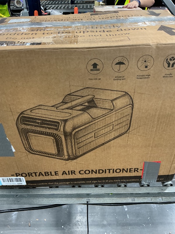View 2 of 5000 BTU Portable Tent Air Conditioner with Heat, Low Power 490W for Camping & Outdoor/Indoor Use, Compact Cooling for RV, Truck, Van, Car, Small Room, Pet