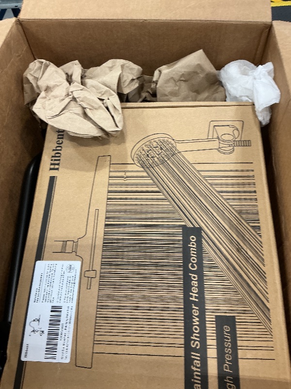 Photo 1 of Hibbent 5-Spray 13" Rainfall Shower Head with 10-Spray Handheld