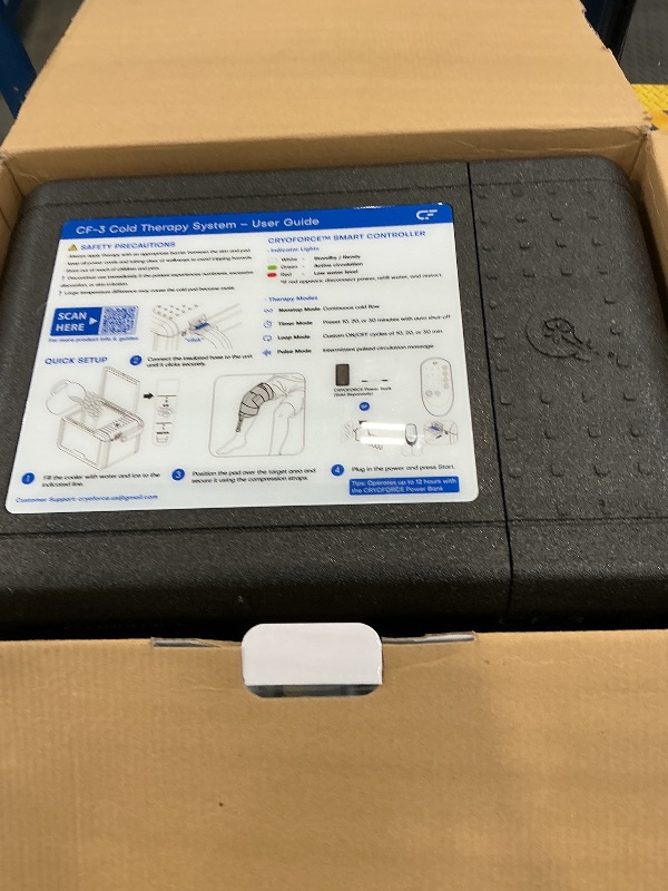 View 2 of CRYOFORCE CF-3 Pro Cold Therapy Machine