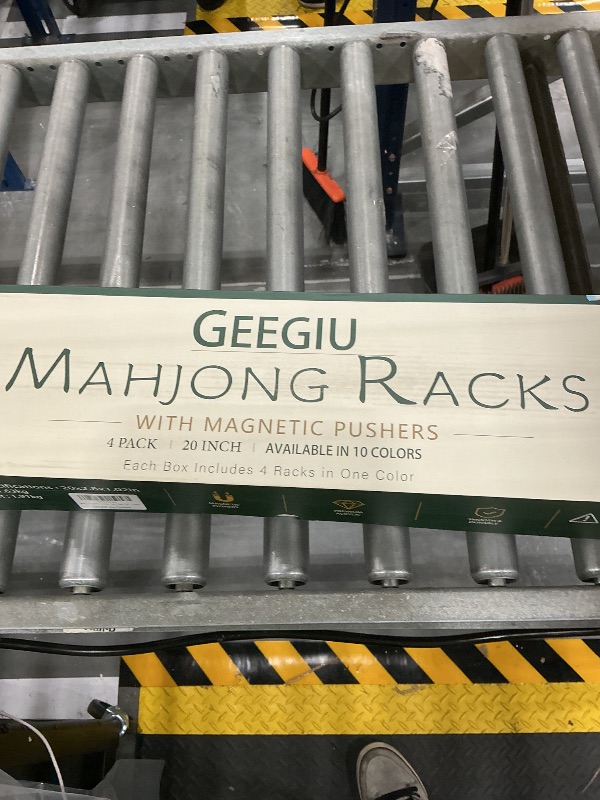 View 2 of GEEGIU Pearl Shell Mahjong Racks Set of 4