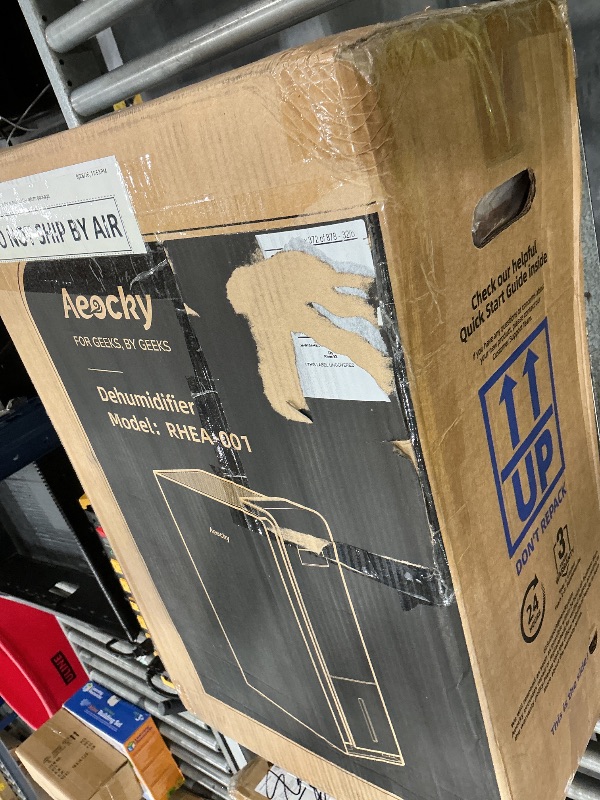 View 2 of DOES NOT WORK FOR PARTS ***AEOCKY Energy Star Dehumidifier - 80 Pints, 5500 Sq.Ft, White