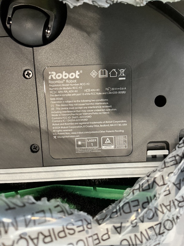 Photo 1 of iRobot Roomba 105 Combo Robot Vacuum & Mop with AutoEmpty Dock - Self-Empties for 75 Days, Intense Power-Lifting Suction, LiDAR Navigation, Multiple Cleaning Modes, Avoids Mopping Carpet