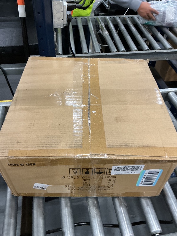 Photo 1 of CALOKES 16" Double Drum Semi-Flush Mount Ceiling Light, Gold, 3-Light