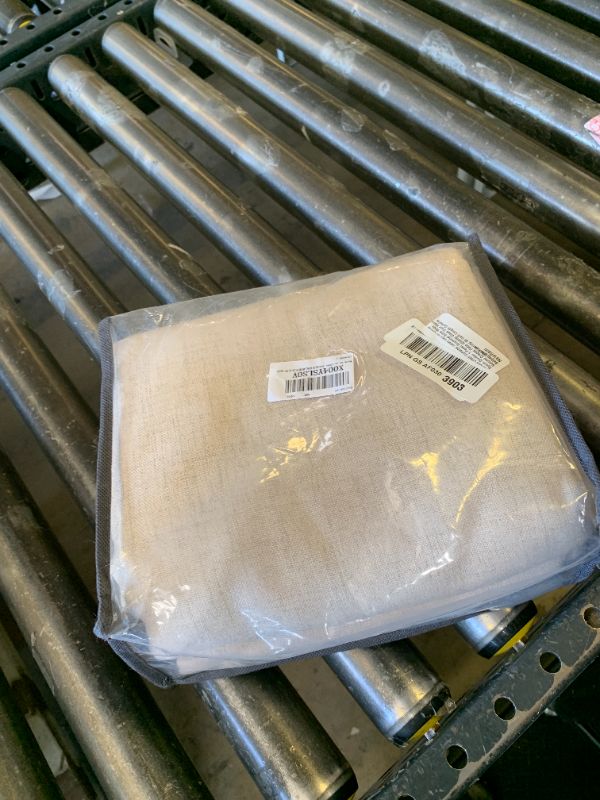 Photo 1 of Seeluck Linen Curtains 72x96 Inch Warm Beige (1 Panel)