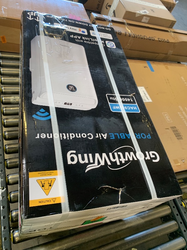 Photo 1 of GrowthWing 14,000 BTU Smart WiFi Portable Air Conditioner