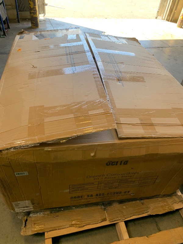 Photo 1 of Serta Ainsley Convertible Sleeper Loveseat, Charcoal