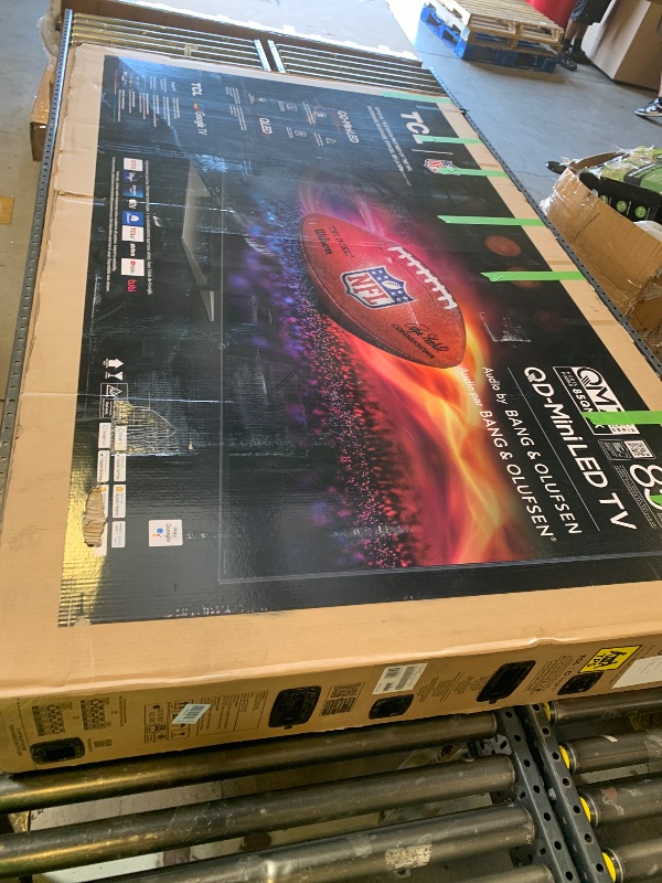 Photo 1 of TCL 85 Inch Class QM7K Series | Mini LED QLED 4K HDR | 85QM7K, 2025 Model | 120HZ-144HZ Anti Reflective Screen Smart Google TV Dolby Atmos Onkyo Audio | Voice Remote Alexa Gaming Streaming Television