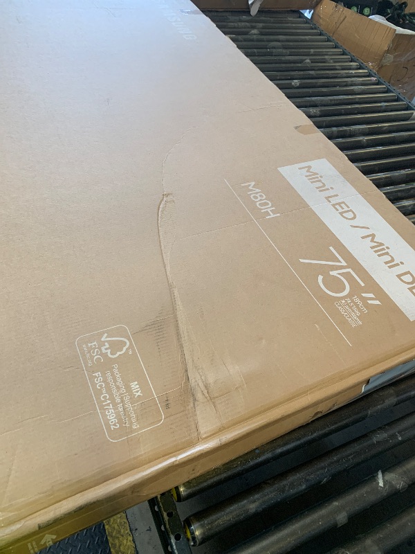 Photo 1 of Samsung 75-Inch QLED 4K Smart TV (2026 Model)