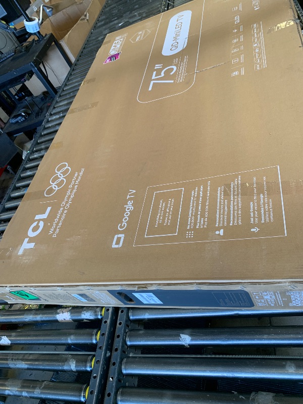 Photo 1 of TCL 75" QM6K Mini LED QLED 4K Smart Google TV