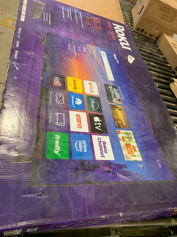 Photo 1 of Roku 65-Inch Select Series Smart TV 2026-4K QLED TV - Roku TV