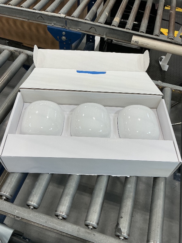 Photo 1 of Google Nest Wifi Pro 6E Mesh Wi-Fi System - 3 Pack - Snow