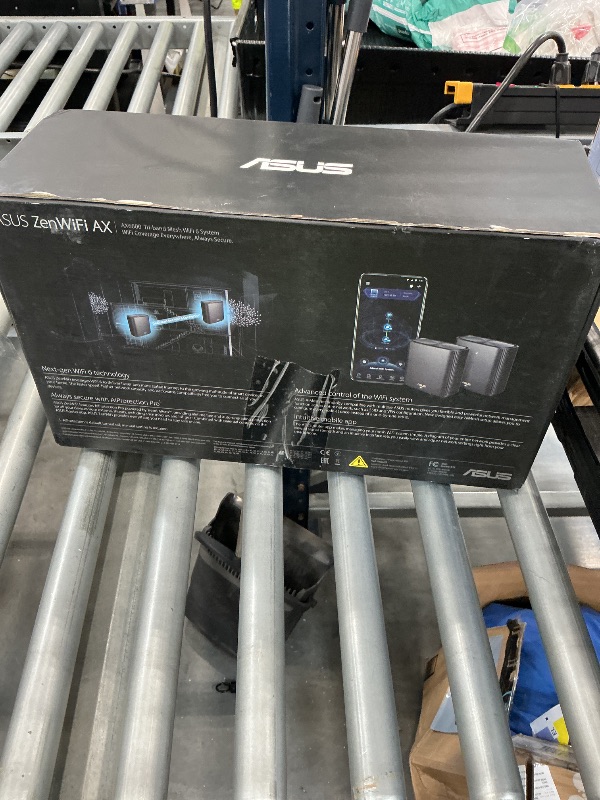 Photo 1 of ASUS ZenWiFi AX WiFi 6 Mesh System (2-Pack)