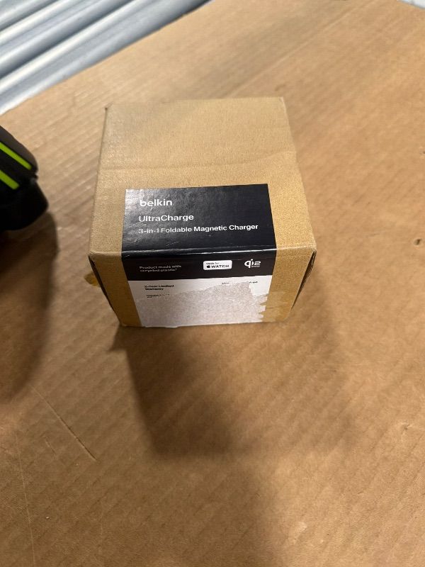 View 5 of [MISSING CHARGER] Belkin Qi2 3-in-1 Foldable Wireless Charging Station