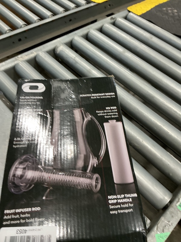 View 2 of [HANDLE IS BROKEN OFF] OVENTE 85 oz Fruit Infuser Pitcher