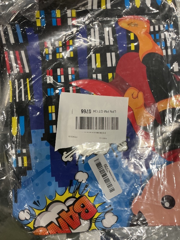 View 2 of [MISSING MASKS] Faccito Hero Party Games Poster with Stickers