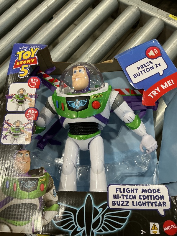 View 2 of ?Mattel Disney and Pixar Toy Story 5 Flight Mode Hi-TechBuzz Lightyear