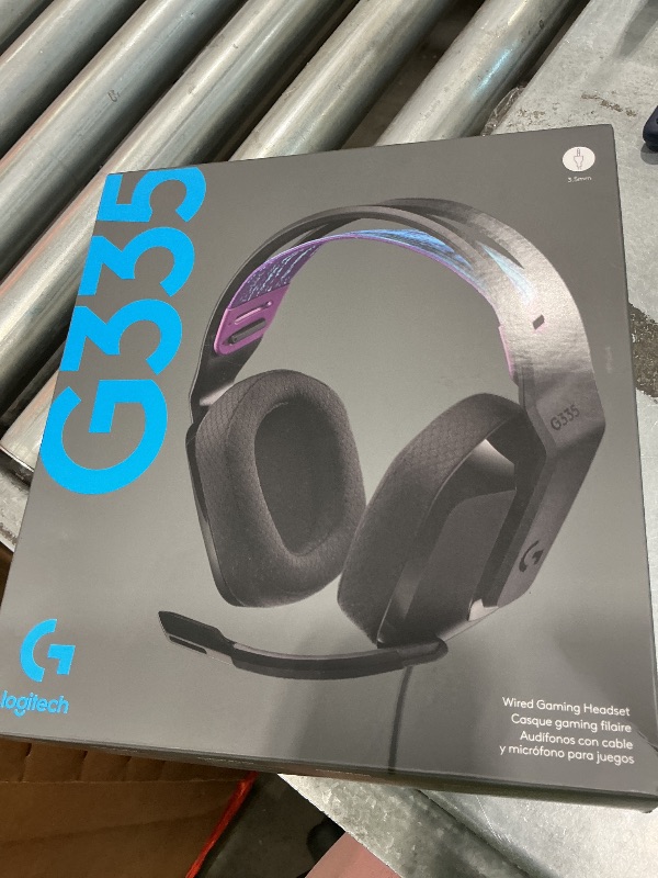 View 2 of [SIMILAR ITEM] Logitech G335 Wired Gaming Headset Black