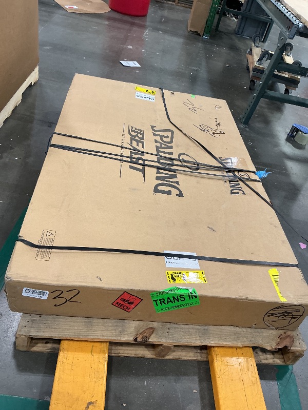 View 2 of **View Clerk Notes**Spalding The Beast® 60" Tempered Glass Portable Basketball Hoop