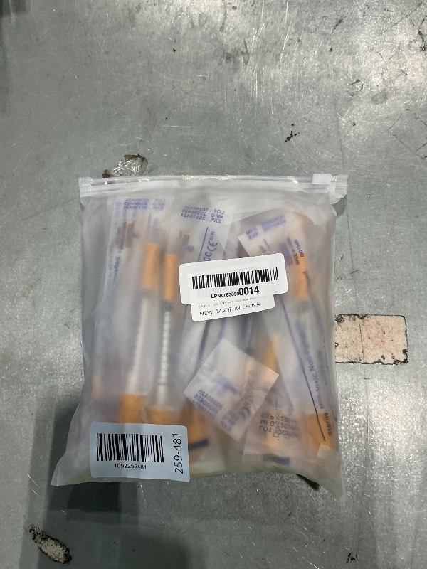 View 2 of 0.5ml/cc 30G 5/16 Inch , U-100 Syringes, Individual Package Pack of 30