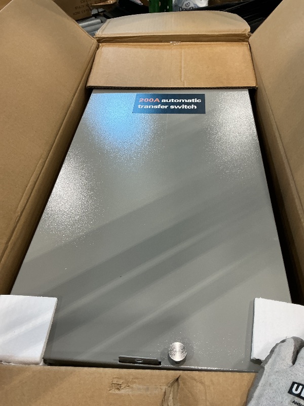 View 3 of 200 Amp Single Phase Generator Automatic Transfer Switch w/Power Management Replacement for Generac RXSW200A3 for Indoor and Outdoor Use, 120/240 V, Service Entrance Rated, NEMA 3R Aluminum Enclosure