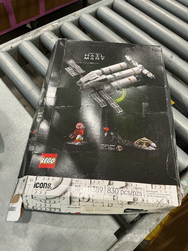 View 2 of [Missing pieces and instructions] LEGO Icons Project Hail Mary Collectible Building Set for Adults - Room or Office Decor for Men & Women - Gift for Birthdays - 11389