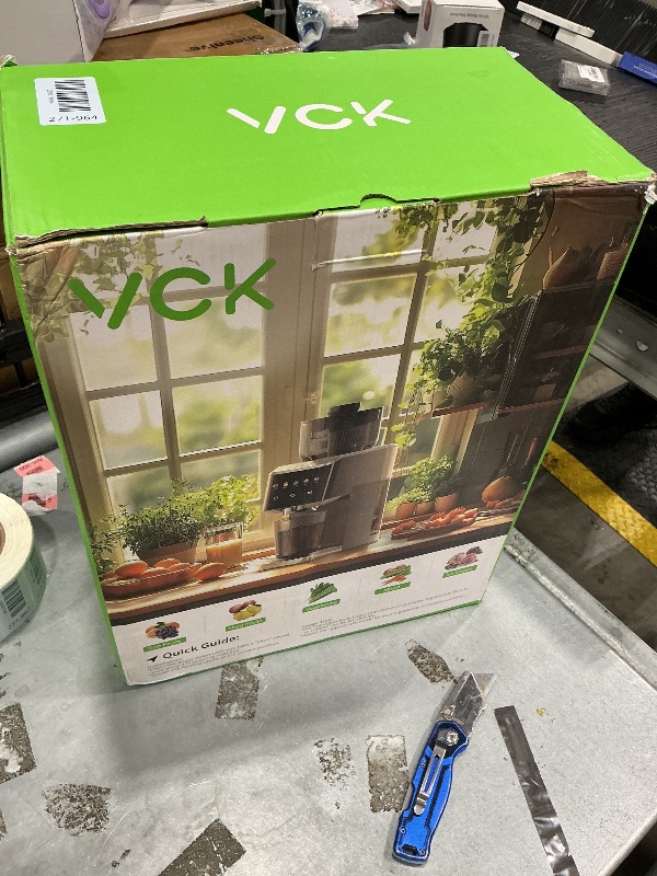 View 2 of [SOLD FOR PARTS] VCK Masticating Juicer - 5.12" Feed Chute, Grey