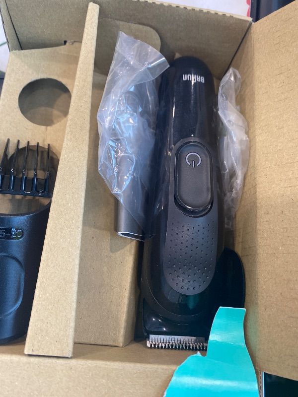 View 2 of [HEAVILY USED] [SIMILAR MODEL]  Braun All-in-One Style Kit Series 3 3450, 5-in-1 Trimmer for Men with Beard Trimmer, Ear & Nose Trimmer, Hair Clippers & More, Ultra-Sharp Blade, 40 Length Settings and Washable