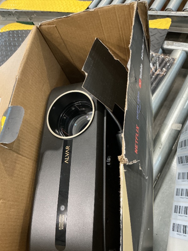 View 3 of [2500 ANS ? 50W] Alvar Outdoor Projector 4K Support with WiFi and Bluetooth