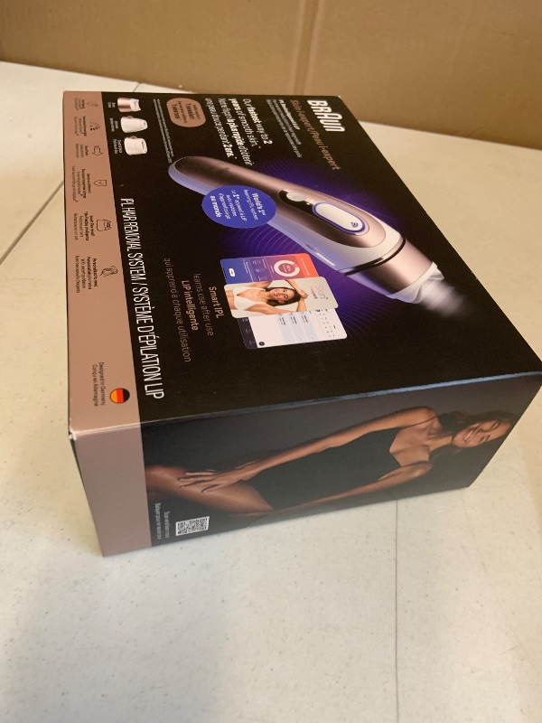 Photo 1 of Braun Smart IPL, Skin i·Expert Pro 7, VOGUE's Best Hair Removal Device, IPL Hair Removal for Women and Men, Permanent Laser Hair Reduction At-Home, World's 1st Smart App, 3 Heads, IPL7243