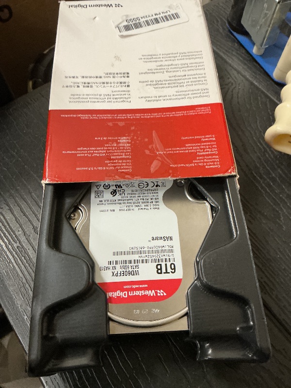 Photo 1 of Western Digital 6TB WD Red Plus NAS Internal Hard Drive