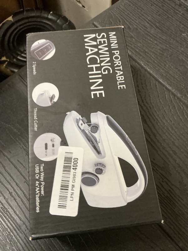 Photo 1 of Handheld Sewing Machine, Two dear, Mini sewing machine, Easy to Use and Fast Stitch Suitable for Clothes, Fabrics, DIY Home Travel Electric Handheld Sewing Machine.