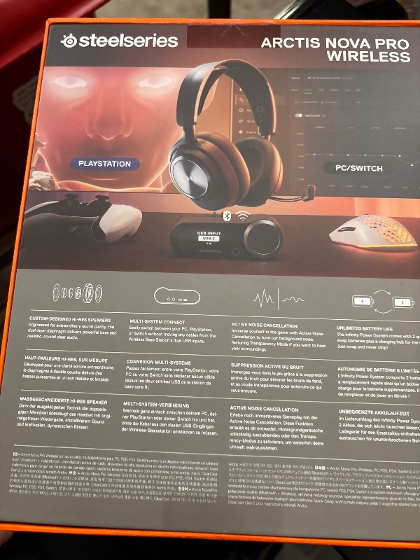 Photo 1 of Steelseries Arctis Nova Pro Wireless