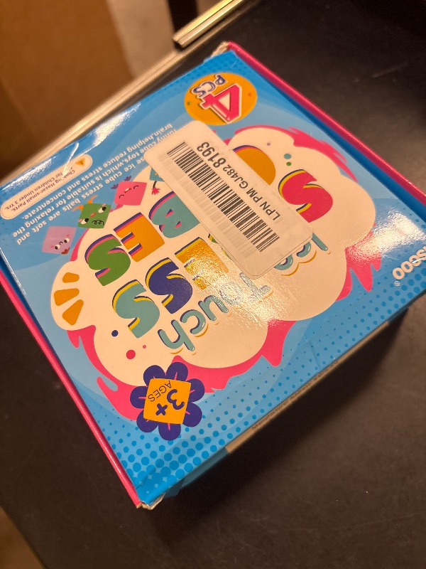 Photo 1 of VISCOO 4 Pack Stress Cube - 1.8in