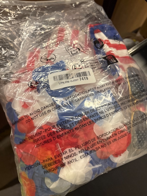 Photo 1 of Essestim Men's American Flag Overalls