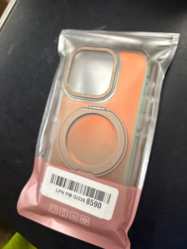 Photo 1 of BAISRKE Magnetic Ring Stand Case for iPhone 15 Pro