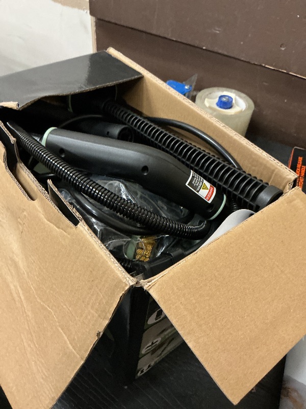 Photo 1 of WSRYYCC Portable Steam Cleaner, 1500W, 16 Accessories, Green